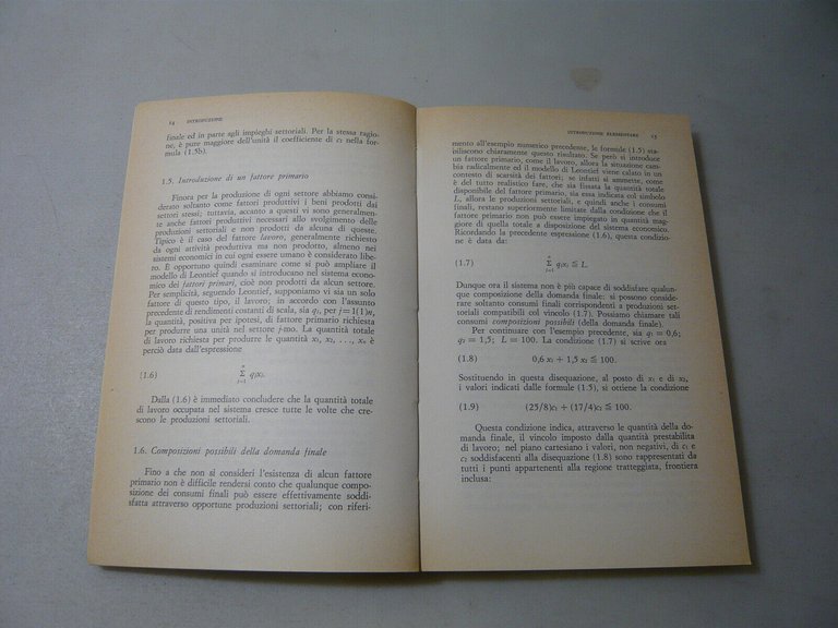 Nicola,LEZIONI DI DINAMICA ECONOMICA,Bologna,1976[critica economica