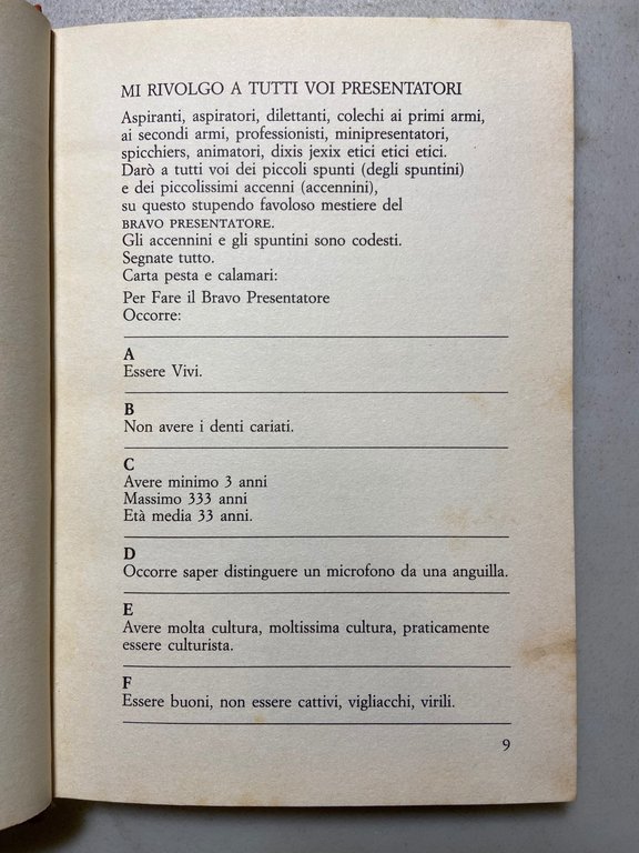 Nino Frassica, IL MANOVALE DEL BRAVO PRESENTATORE,1988[Graziella Pera | Immagine Gallery 3
