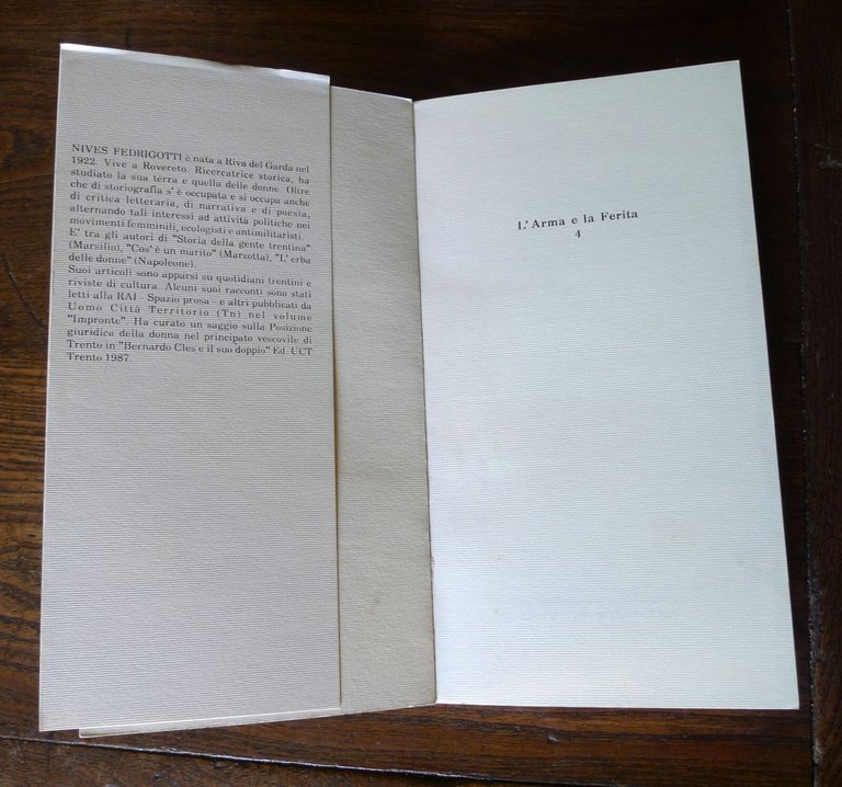 Nives Fedrigotti,LA GANA,1990 Centro Internazionale della Grafica di Venezia