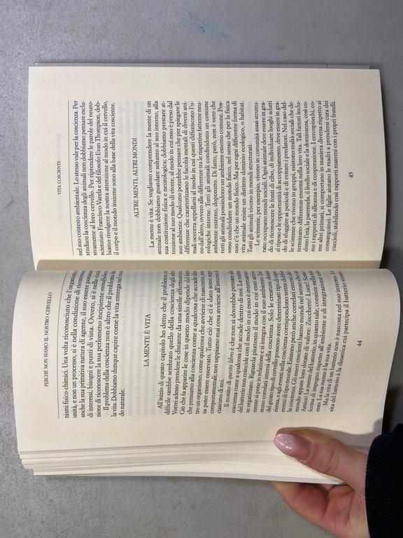 Noë,PERCHÉ NON SIAMO IL NOSTRO CERVELLO,R.Cortina 2010[coscienza