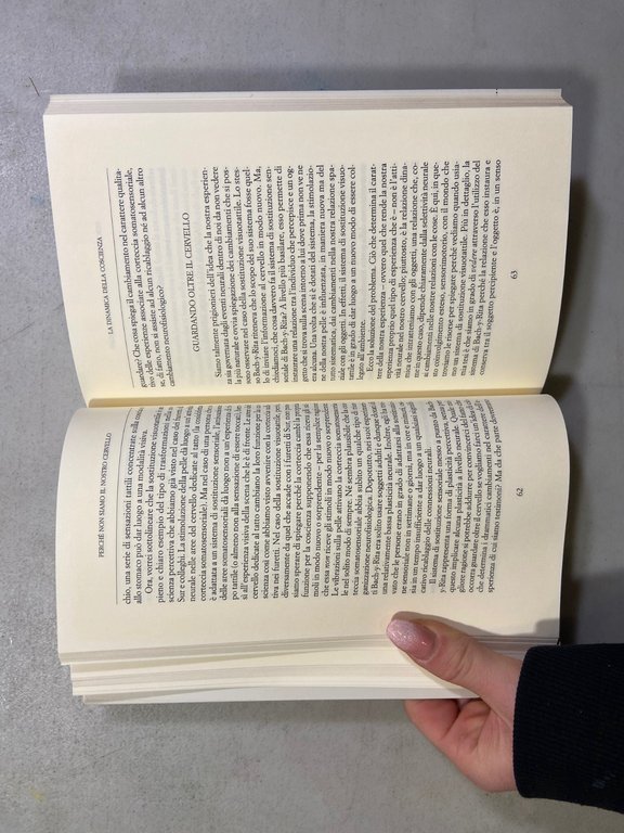 Noë,PERCHÉ NON SIAMO IL NOSTRO CERVELLO,R.Cortina 2010[coscienza