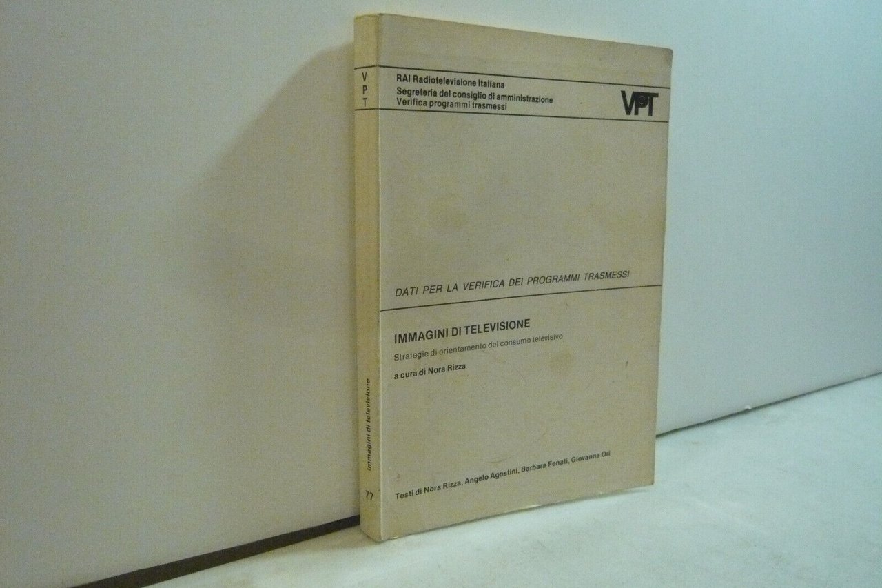 Nora Rizza,IMMAGINI DI TELEVISIONE,Rai, Roma, 1986