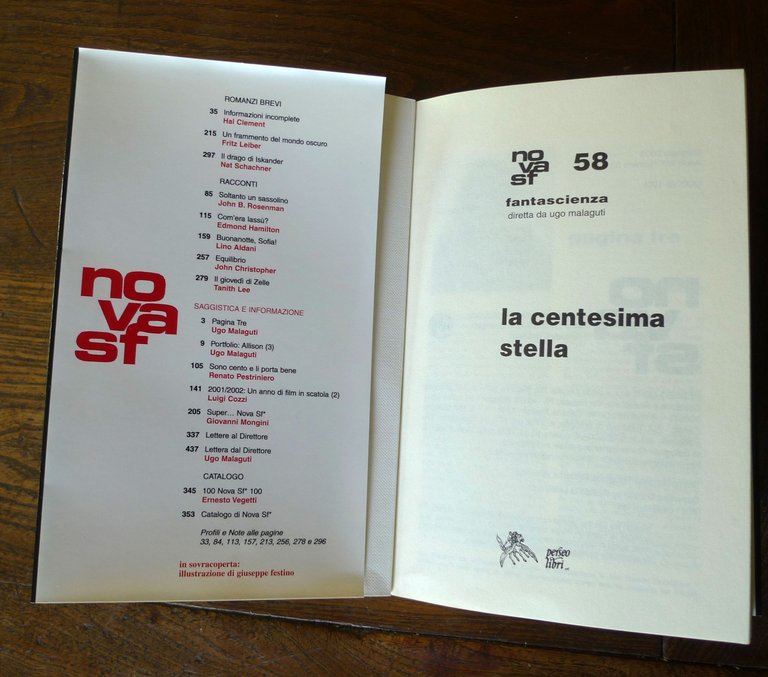 NOVA SF n.58 2003.LA CENTESIMA STELLA,Perseo Libri[rivista,fantascienza | Immagine Gallery 2