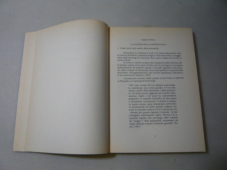 Novaga-Pedon,CONTRIBUTO ALLO STUDIO DELLA PERSONALITA,Firenze,1977[psicologia
