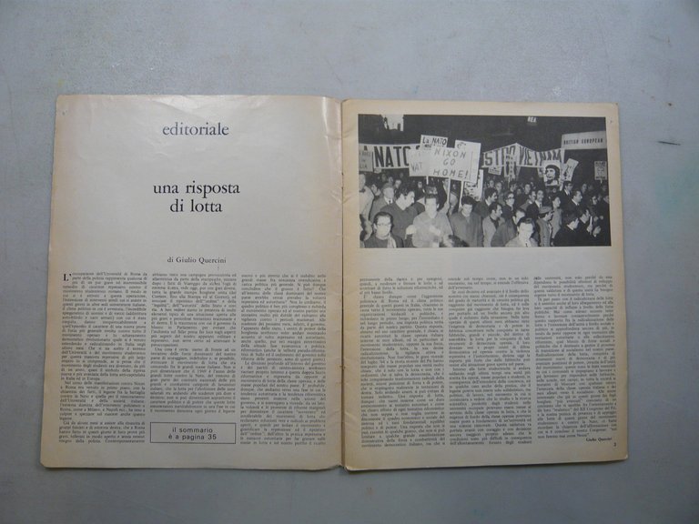 NUOVA GENERAZIONE n. 28/1969 Dall’università e dal paese una risposta … | Immagine Gallery 2