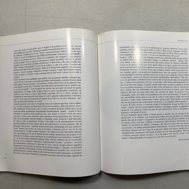 NUOVA INSULARITÀ,1995[Massimo Donà,Correggia,Tognolina