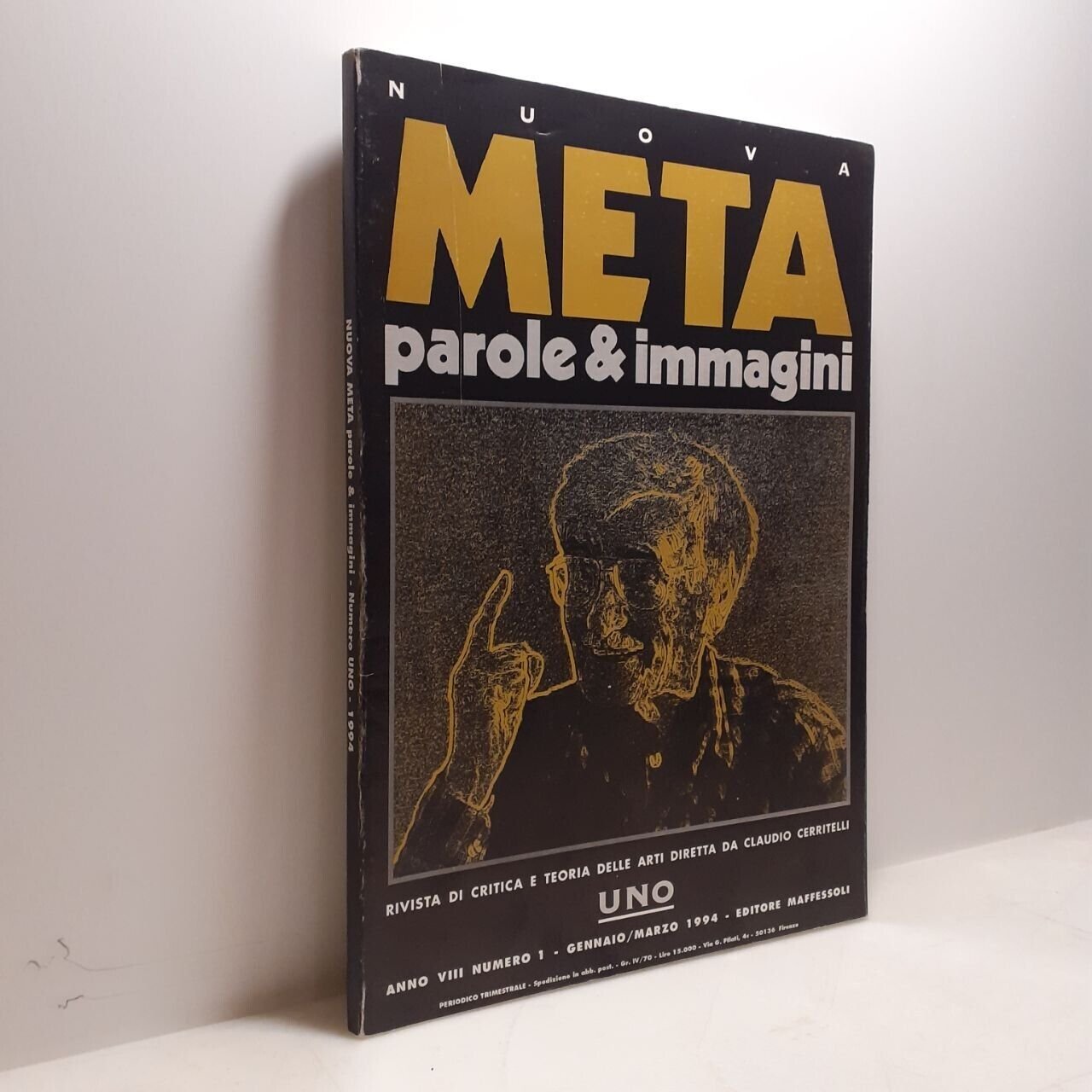 NUOVA META PAROLE E IMMAGINI 1,Maffessoli 1994[arte e critica