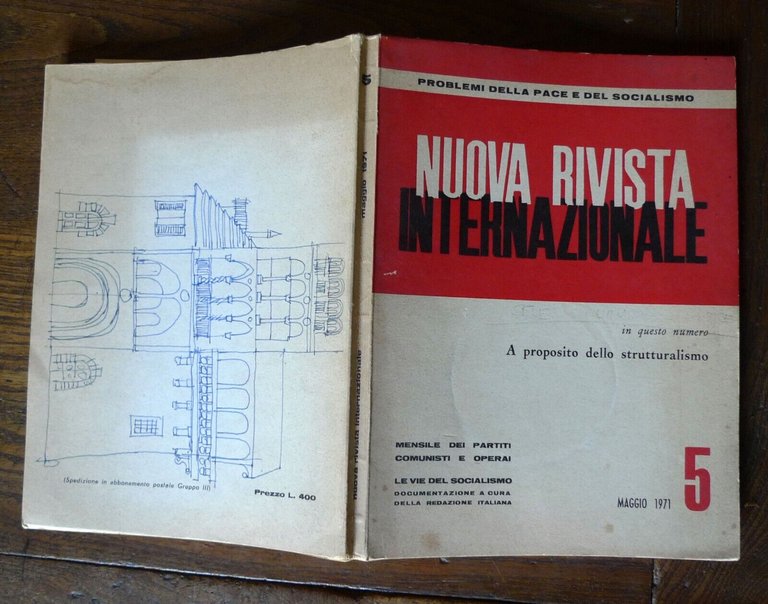 NUOVA RIVISTA INTERNAZIONALE n.5 1971[comunismo,socialismo,strutturalismo
