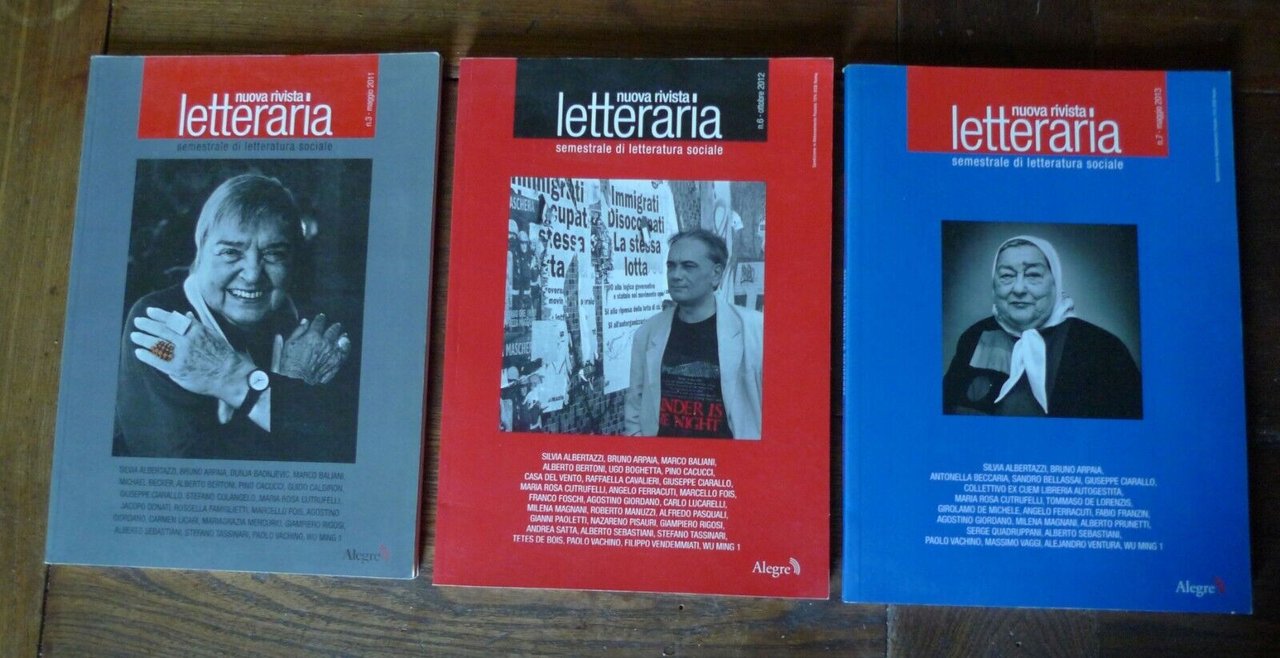 NUOVA RIVISTA LETTERARIA.SEMESTRALE DI LETTERATURA SOCIALE[Stefano Tassinari