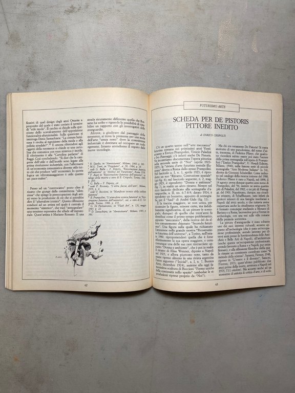 NUOVI ARGOMENTI Numero speciale Aprile 1986 FUTURISMO[Fulvio Abbate | Immagine Gallery 4