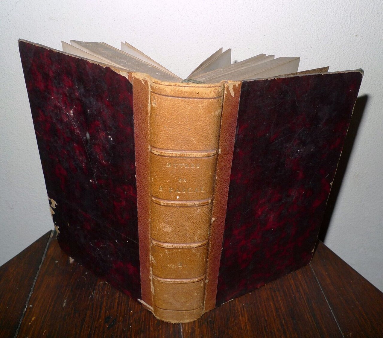 OEUVRES COMPLÈTES DE BLAISE PASCAL.TOME SECOND.Éd.de Ch. Lahure,1858 Hachette