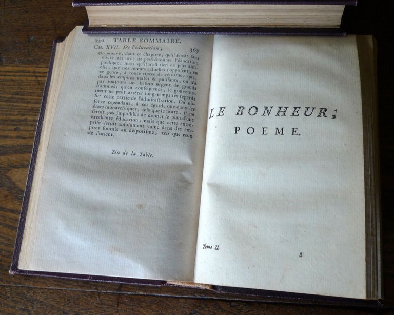 OEUVRES DE M. HELVETIUS,DE L'ESPRIT,1774 Arkste & Merkus[FILOSOFIA