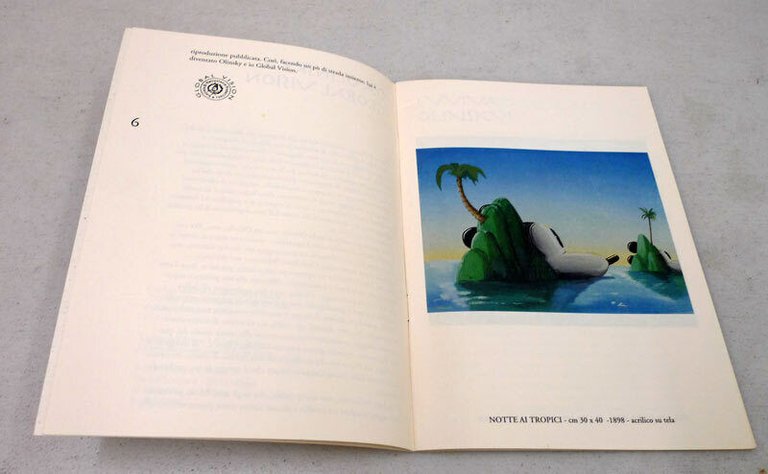 OLINSKY.FORSE L'ULTIMO PITTORE DEL XX SECOLO,1996 L'Affiche[Catalogo mostra arte