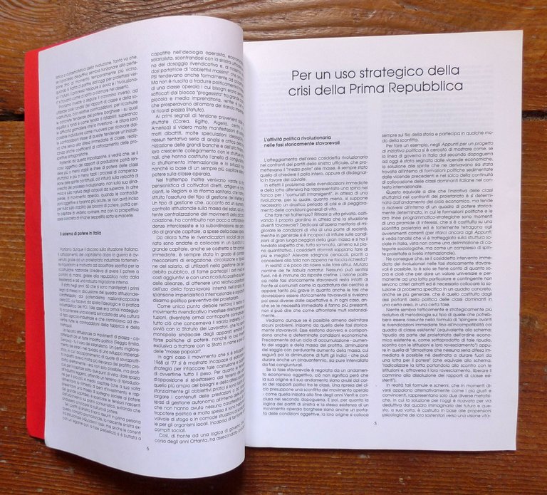 OMBRE ROSSE.MATERIALI DI DISCUSSIONE,1994.Casa del Popolo,Genova[I Repubblica | Immagine Gallery 3