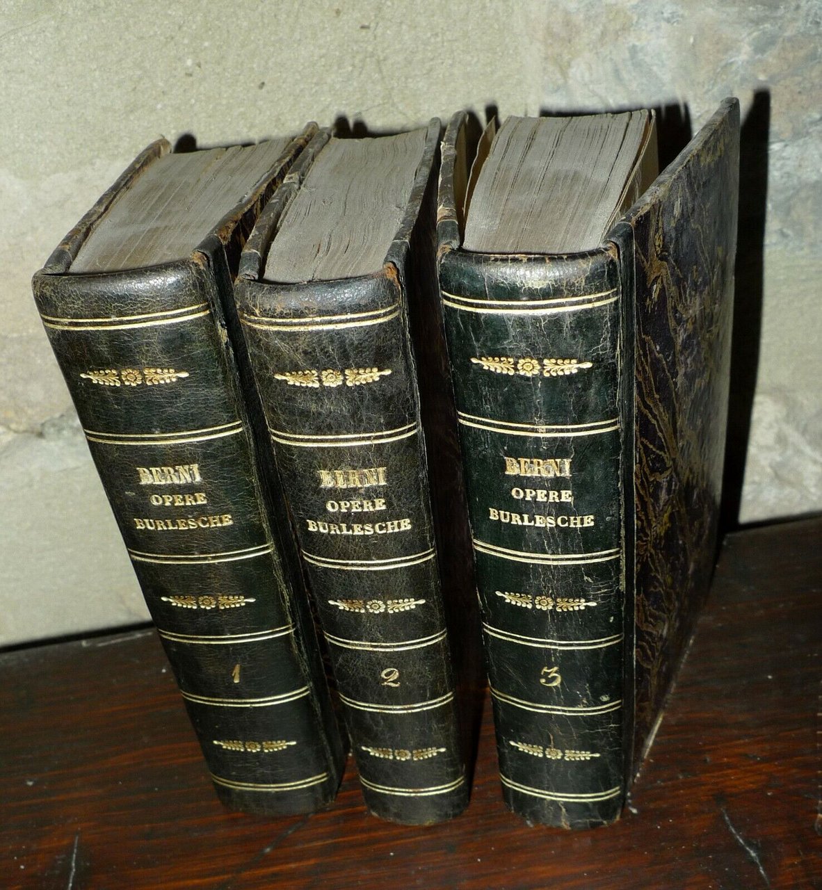 OPERE BURLESCHE DI M.FRANCESCO BERNI E DI ALTRI,1823 VAN-DER BET[poesia …