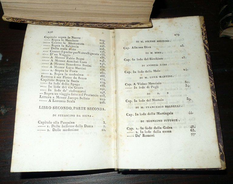 OPERE BURLESCHE DI M.FRANCESCO BERNI E DI ALTRI,1823 VAN-DER BET[poesia …