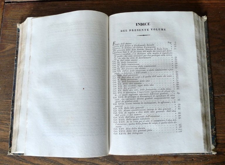 OPERE COMPLETE DI PAOLO COSTA,1839 Formigli[FILOSOFIA,POESIA,LETTERE,BOLOGNA