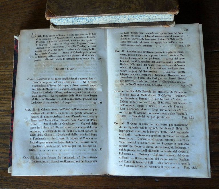 OPERE DI CAMILLO PORZIO,1852 Pomba[storia,Congiura Baroni,Relazione Napoli