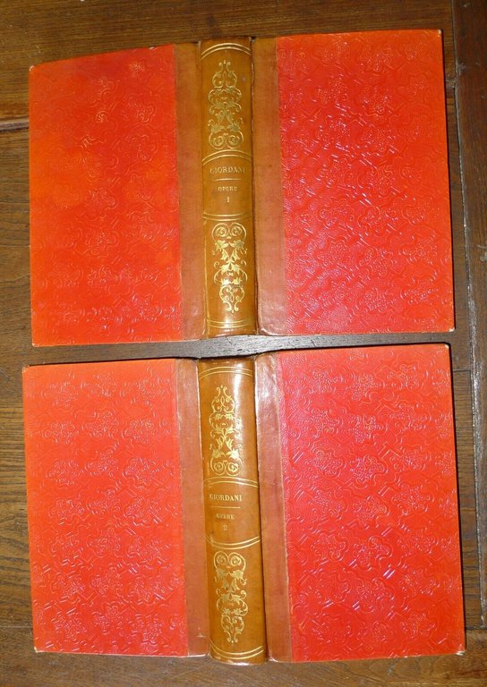 OPERE DI PIETRO GIORDANI.VOL.I e II+APPENDICE,1851 Le Monnier