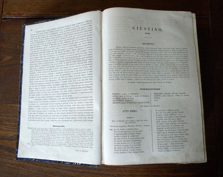 OPERE DI PIETRO METASTASIO.VOLUME UNICO,1857 Lloyd[poesia,teatro,LETTERE