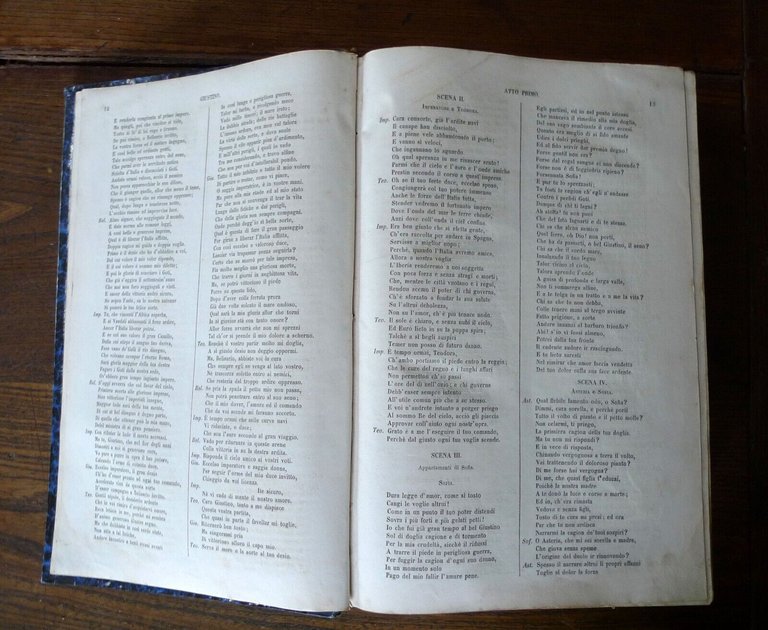 OPERE DI PIETRO METASTASIO.VOLUME UNICO,1857 Lloyd[poesia,teatro,LETTERE