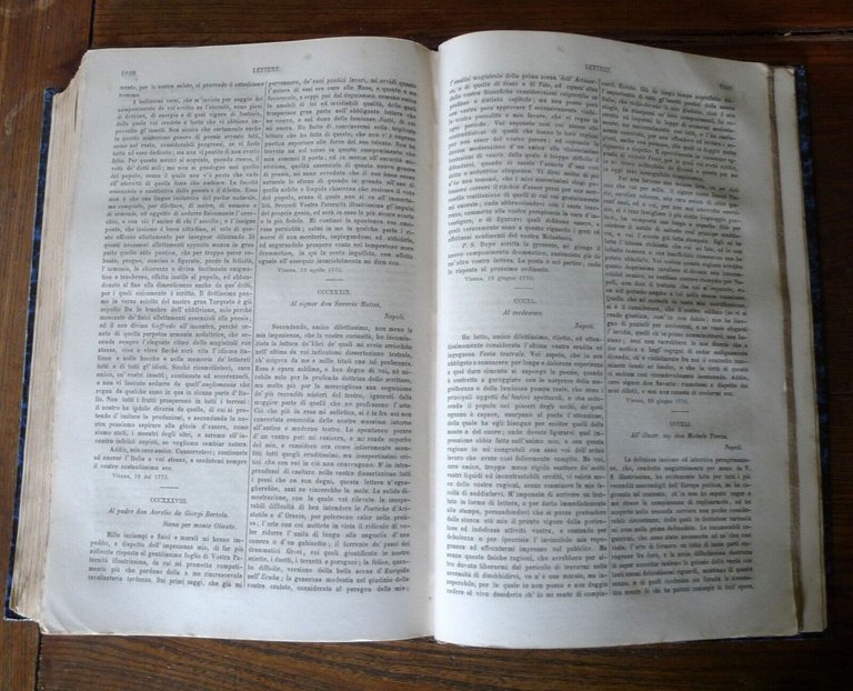 OPERE DI PIETRO METASTASIO.VOLUME UNICO,1857 Lloyd[poesia,teatro,LETTERE