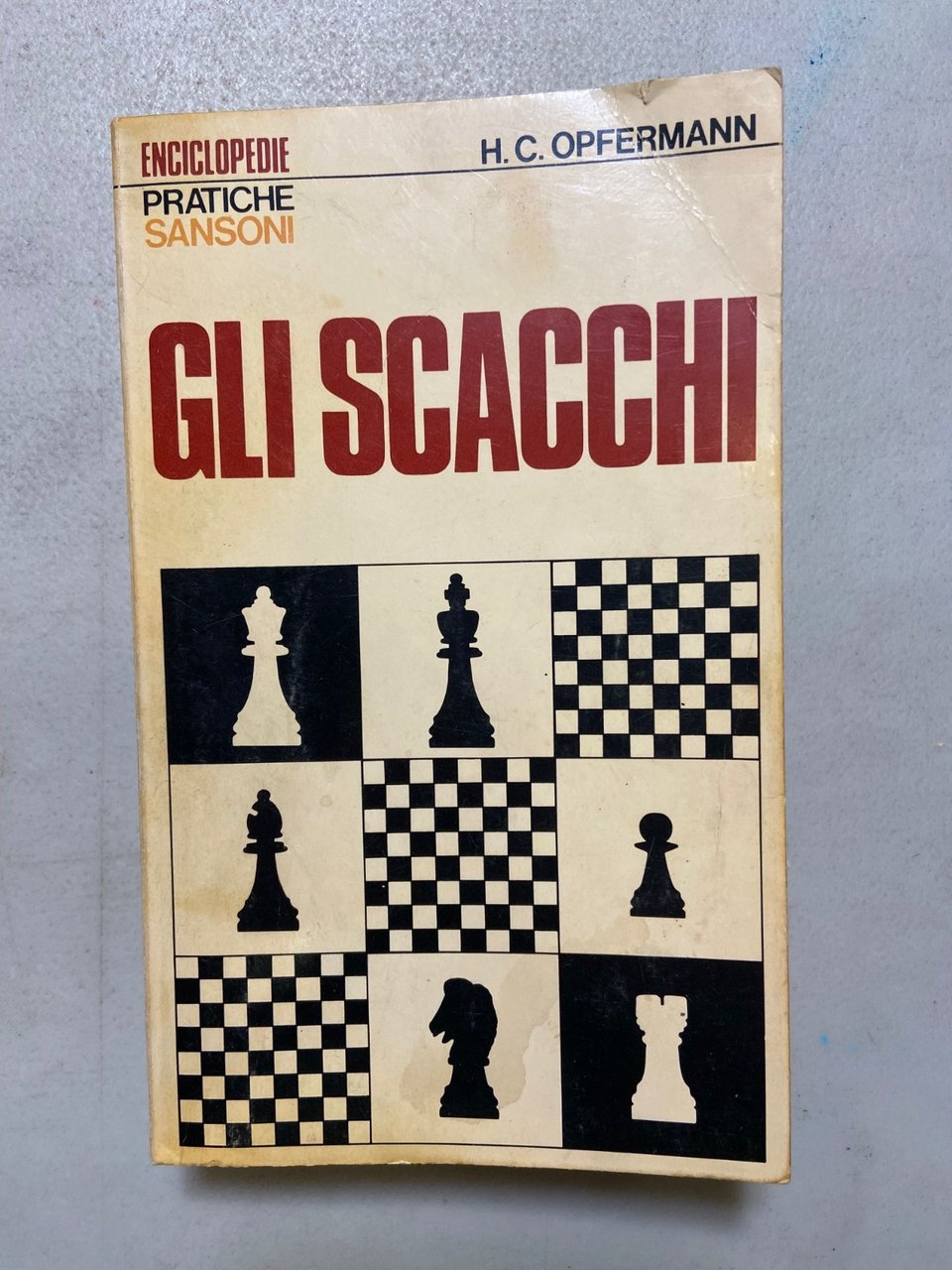 Opfermann GLI SCACCHI, G. C. Sansoni 1974 | Immagine principale