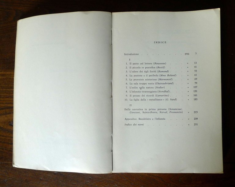 Orlando,INFANZIA, MEMORIA E STORIA DA ROUSSEAU AI ROMANTICI,1966 Liviana[critica