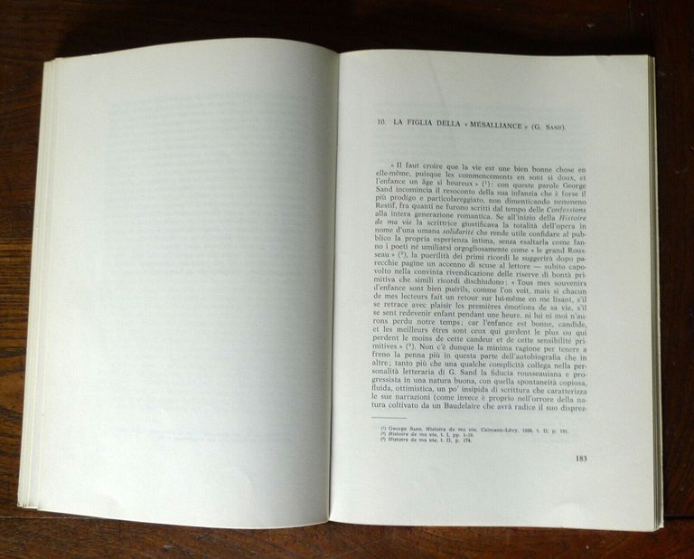Orlando,INFANZIA, MEMORIA E STORIA DA ROUSSEAU AI ROMANTICI,1966 Liviana[critica