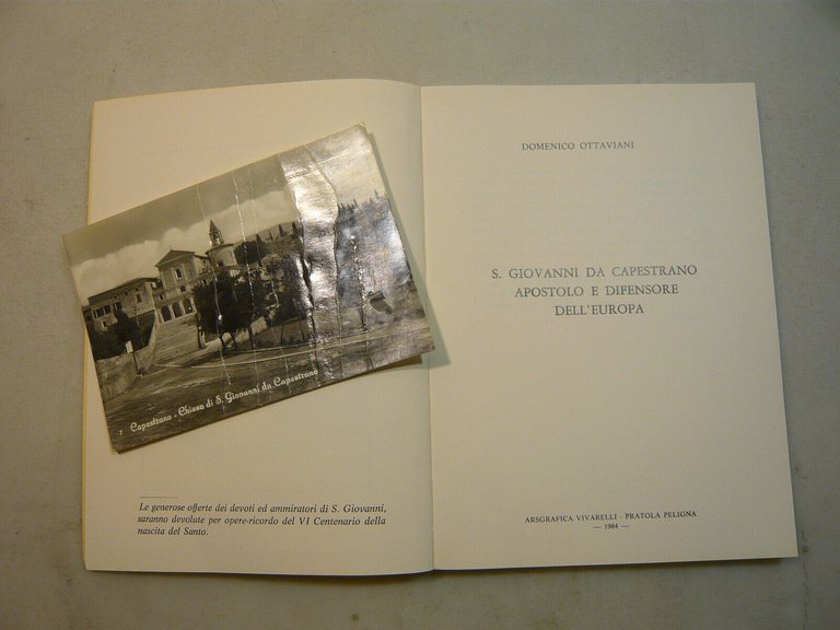 Ottaviani, S. GIOVANNI DA CAPESTRANO. Apostolo e difensore dell’Europa, 1984