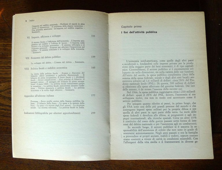 Otto Eckstein,LA FINANZA PUBBLICA,1970 il Mulino[FONDAMENTI DI ECONOMIA