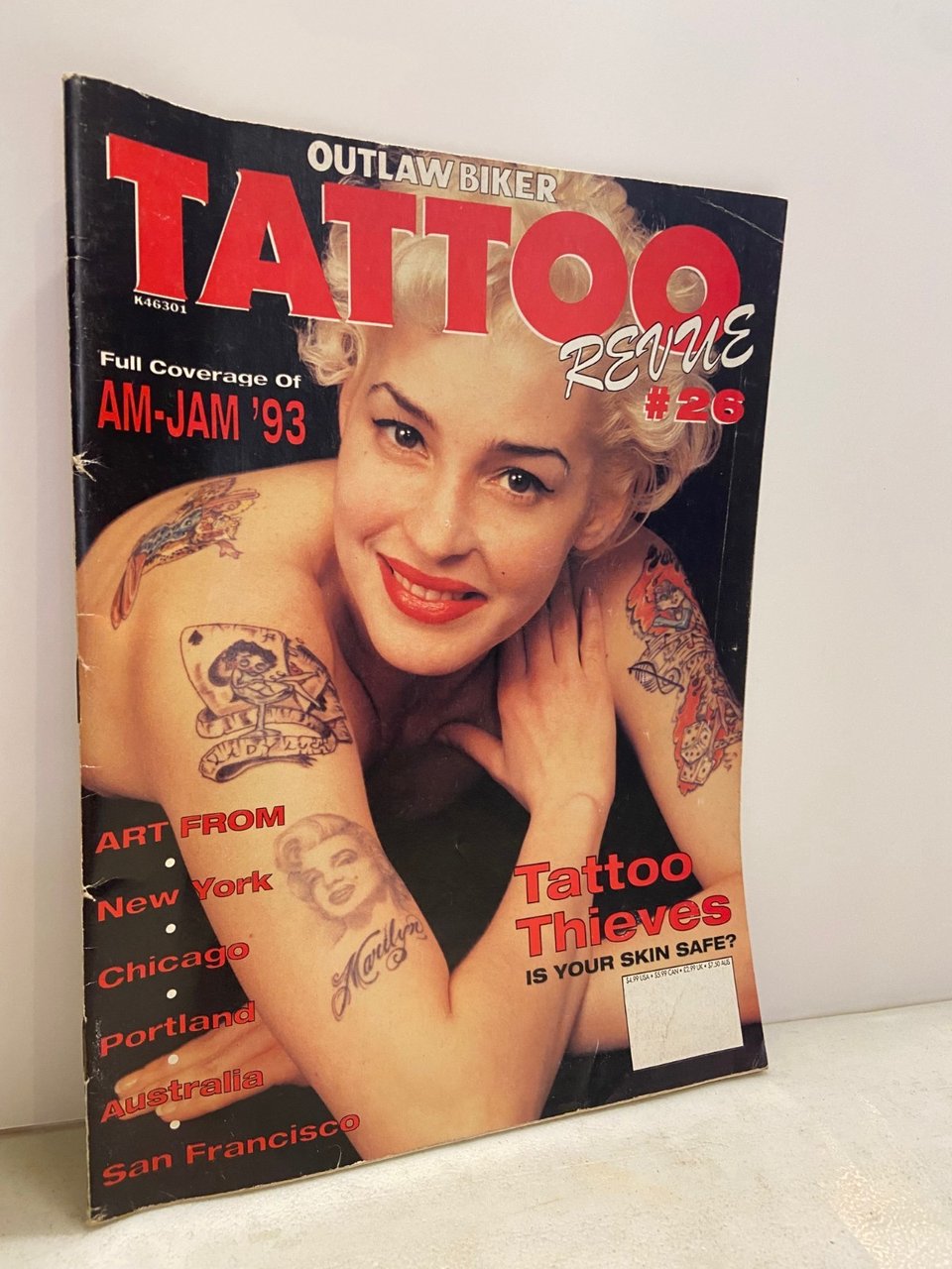 OUTLAW BIKER TATTOO REVUE n. 26 1993 | Immagine principale