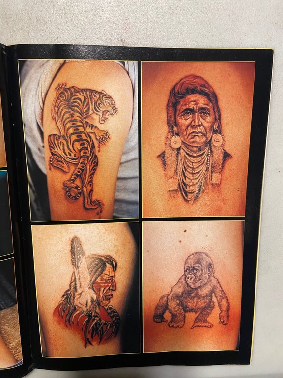 OUTLAW BIKER TATTOO REVUE n. 26 1993 | Immagine Gallery 2