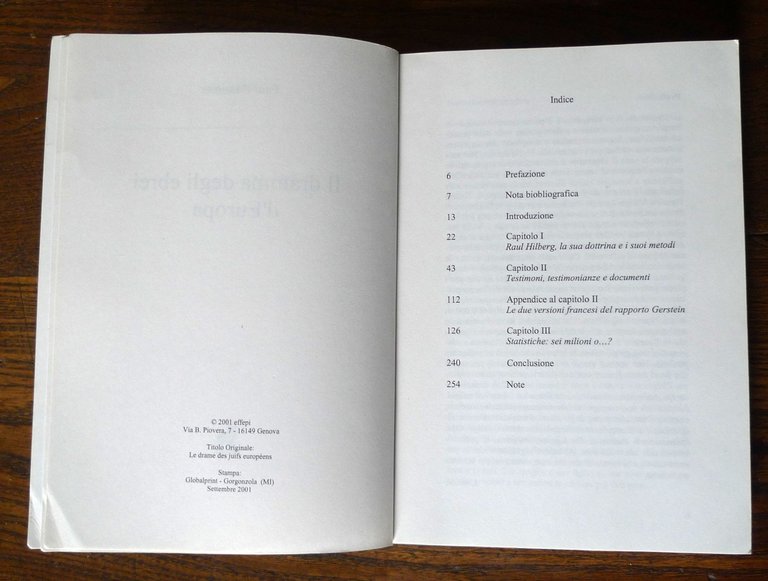 P.Rassinier,IL DRAMMA DEGLI EBREI D'EUROPA,2001 Effepi[storia,revisionismo,Shoa