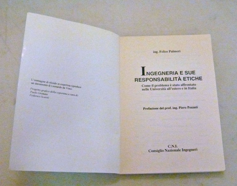 Palmeri,INGEGNERIA E SUE RESPONSABILITÀ ETICHE,1998[Università