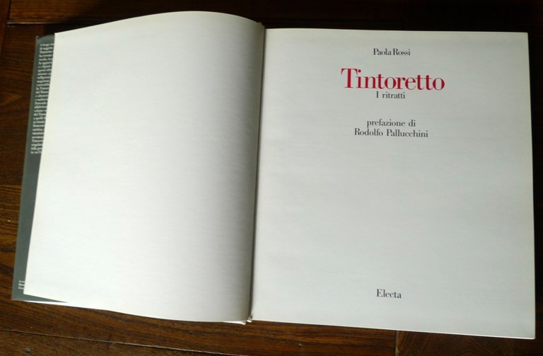 Paola Rossi,Jacopo TINTORETTO.I RITRATTI,1994 Electa[storia dell'arte