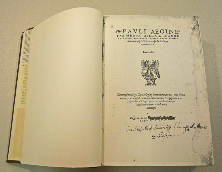 Paolo di Egina,PAULI AEGINETAE MEDICI OPERA,1542[anastatica,medicina