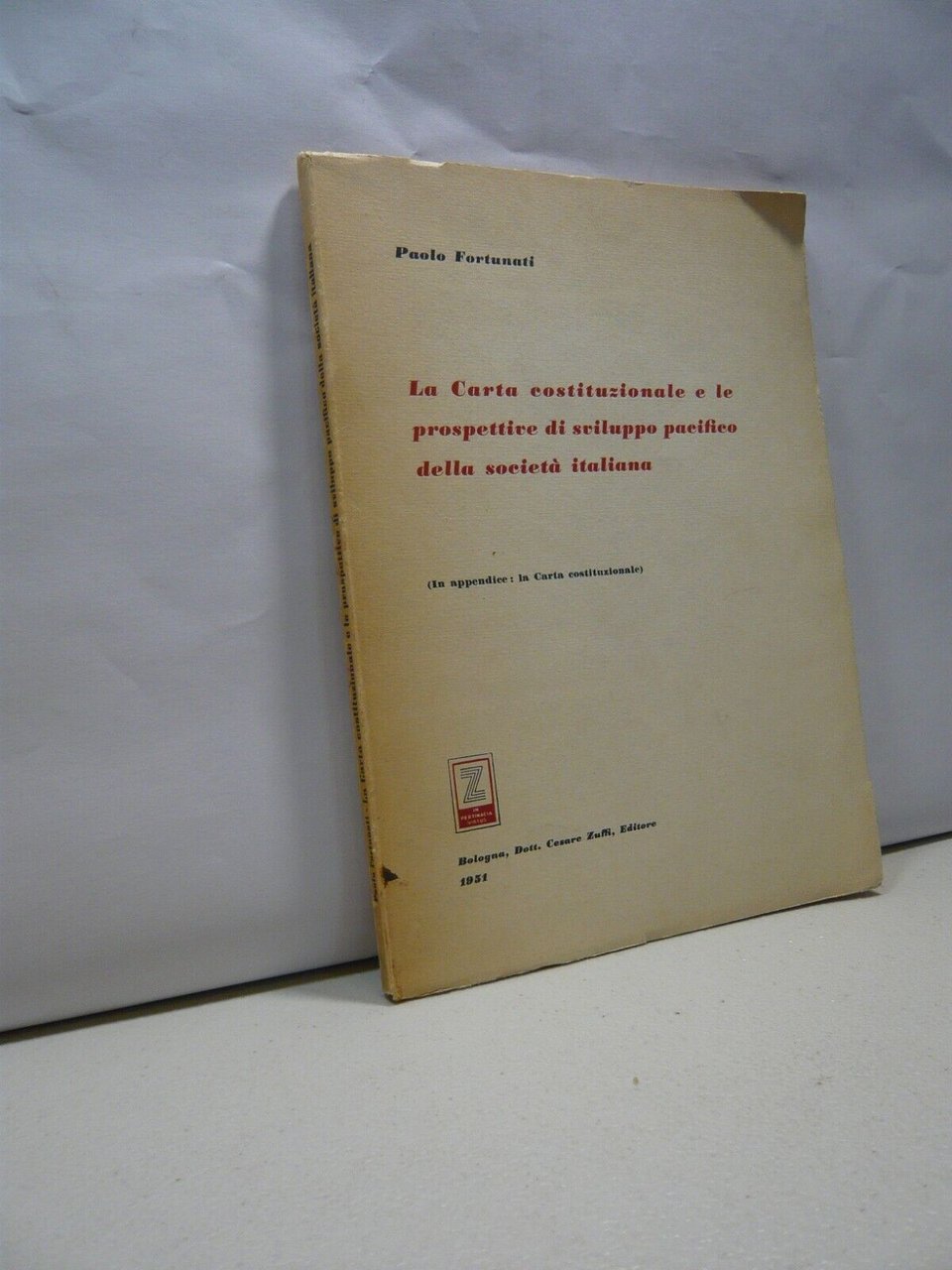 Paolo Fortunati,LA CARTA COSTITUZIONALE E LE PROSPETTIVE DI SVILUPPO PACIFICO