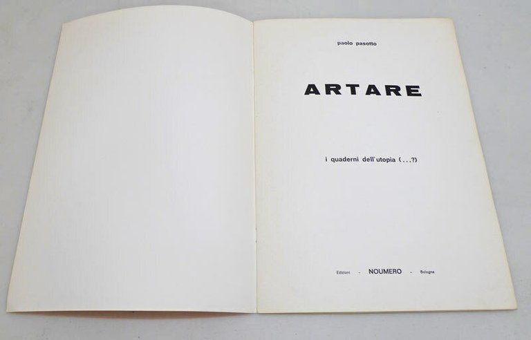 Paolo Pasotto,ARTARE,1975 Noumero,Bologna[arte contemporanea,serigrafia
