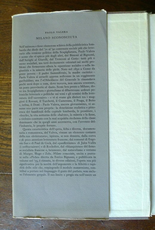 Paolo Valera,MILANO SCONOSCIUTA,1967 Aldo Martello[storia,cronaca,politica
