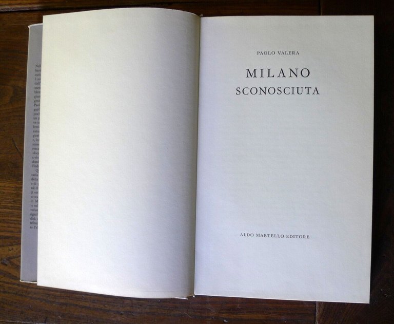 Paolo Valera,MILANO SCONOSCIUTA,1967 Aldo Martello[storia,cronaca,politica