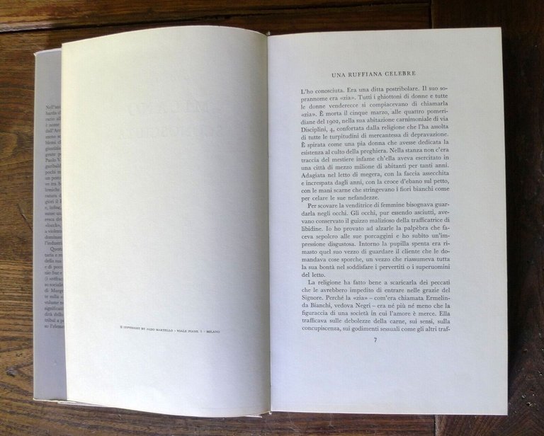 Paolo Valera,MILANO SCONOSCIUTA,1967 Aldo Martello[storia,cronaca,politica