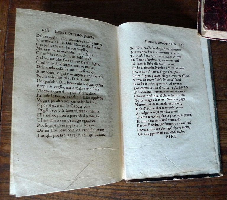 PARALIPPOMENI D'OMERO DI QUINTO CALABRO SMIRNEO,1818 Sahadun[TERESA BANDETTINI