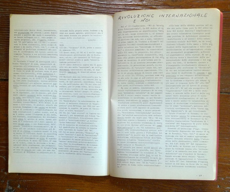 PARTITO E CLASSE N.2 nov.1978[marxismo rivoluzionario,PCInt,TROTZKIJ,Asinara | Immagine Gallery 4