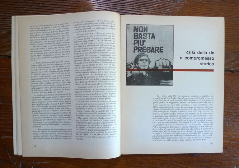 PASSATO E PRESENTE n.1 1975.RIVISTA DI LOTTA IDEOLOGICA E POLITICA[comunismo | Immagine Gallery 6