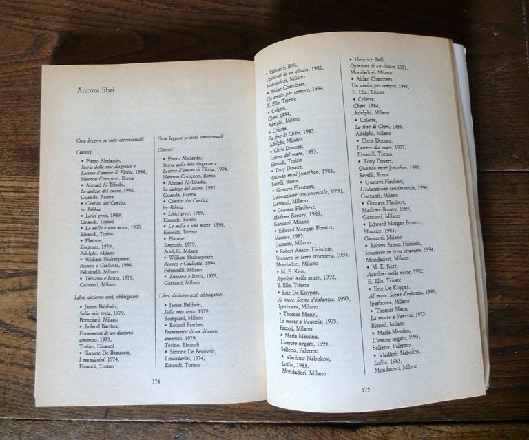 Paterlini,MANUALE DI EDUCAZIONE SESSUALE PER GAY ED ETERO,2003[omosessualità