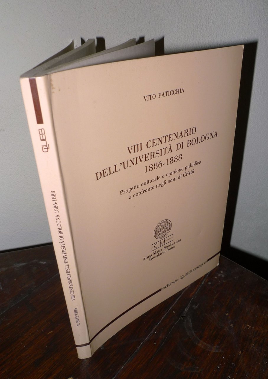 Paticchia,VIII CENTENARIO DELL'UNIVERSITÀ DI BOLOGNA 1886-1888,CLUEB 1989[storia | Immagine principale