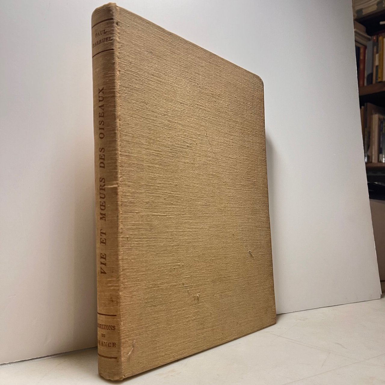 Paul Barruel,VIE ET MOEURS DES OISEAUX,1953