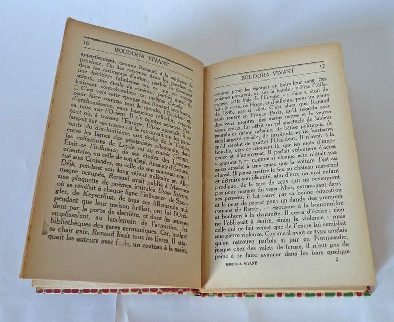 PAUL MORAND,BOUDDHA VIVANT,1927 Bernard Grasset[narrativa francese