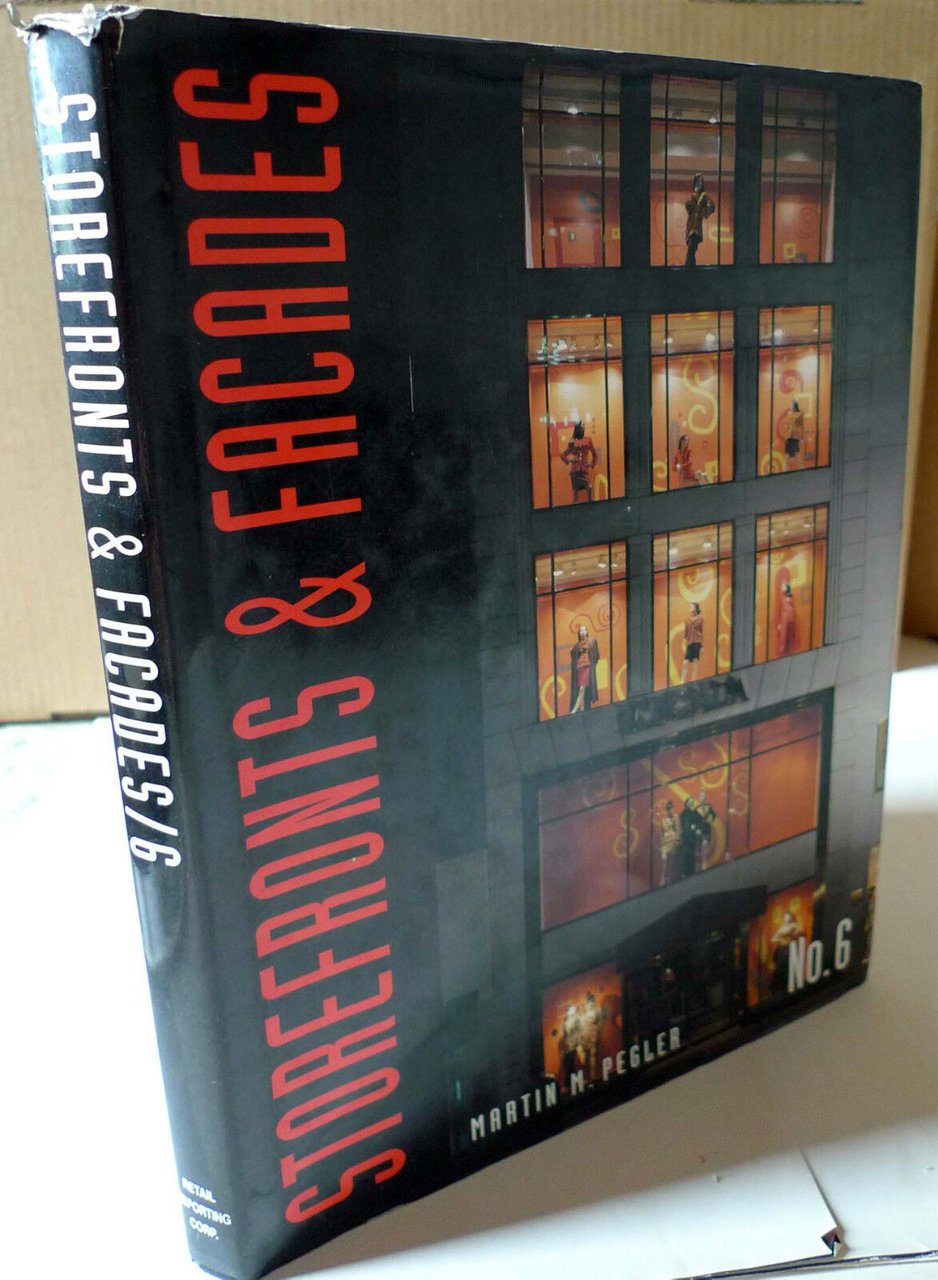 Pegler,STOREFRONTS & FACADES 6,1996[store design,vetrine,architettura,negozi